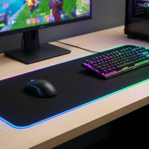 SteelSeries QCK Prism Cloth XL RGB Gaming Mousepad