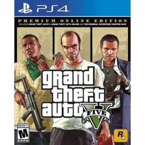 GTA V (Grand Theft Auto V) Premium Edition - PS4/PS5